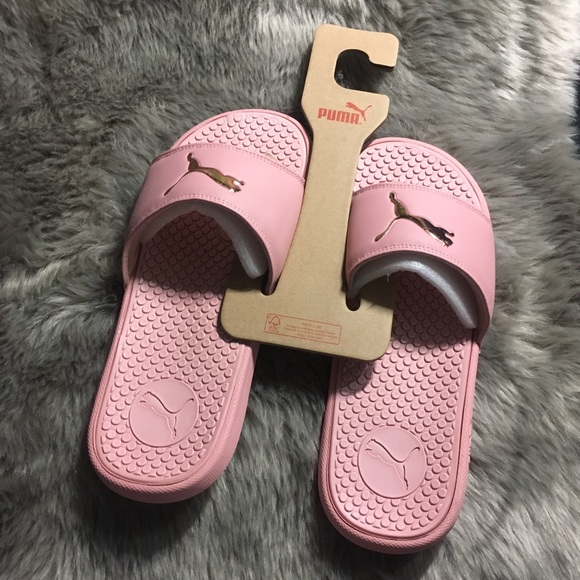 Puma slippers pink Clearance